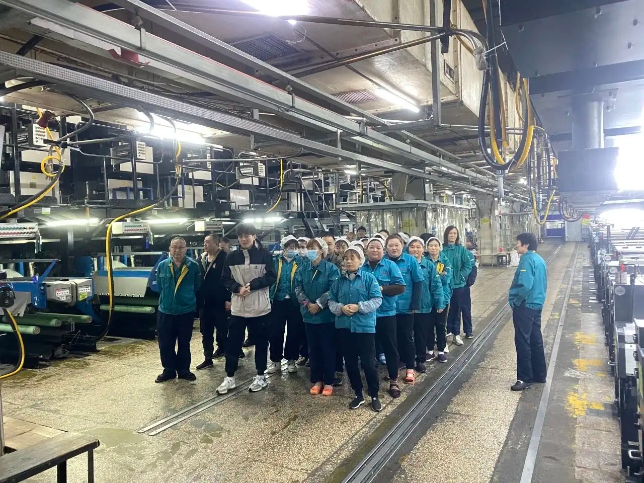 ചാങ്‌ഷു പോളിസ്റ്റർ അടിയന്തര ഒഴിപ്പിക്കൽ ഡ്രിൽ നടത്തുന്നു